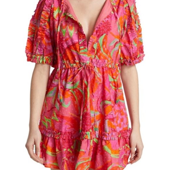 FARM RIO Fruit Brush Mini Dress - Picture 5 of 12